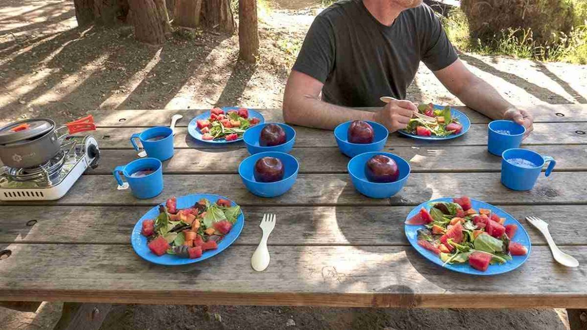 camping plastic dishes purchase price + quality test