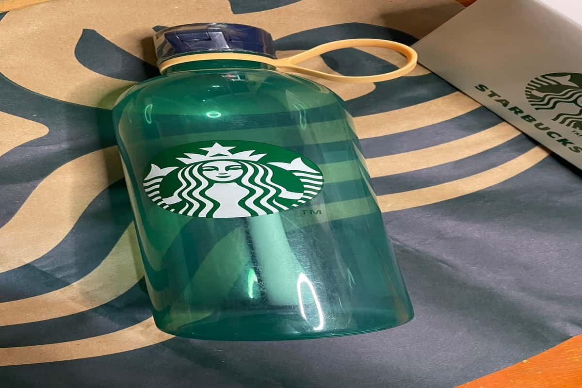  Starbucks Plastic Bottle; Damage Resistance Flexible Durable 2 Application Beverage Detergent 