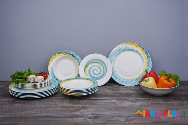 Price and buy melamine dinner set is plastic + cheap sale