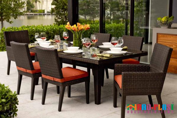 Buy plastic dining set outdoor + best price