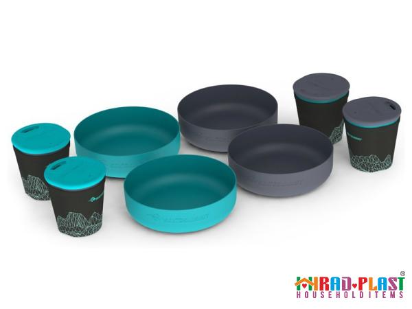 Buy plastic camping dishes set at an exceptional price