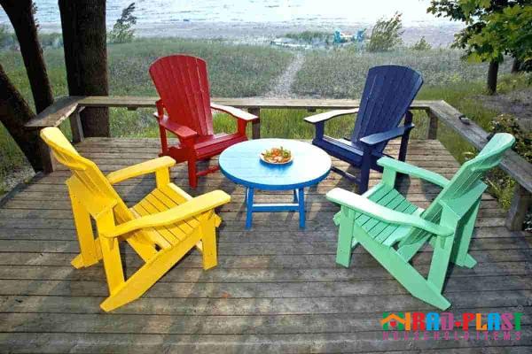 Purchase and today price of plastic chairs outdoor