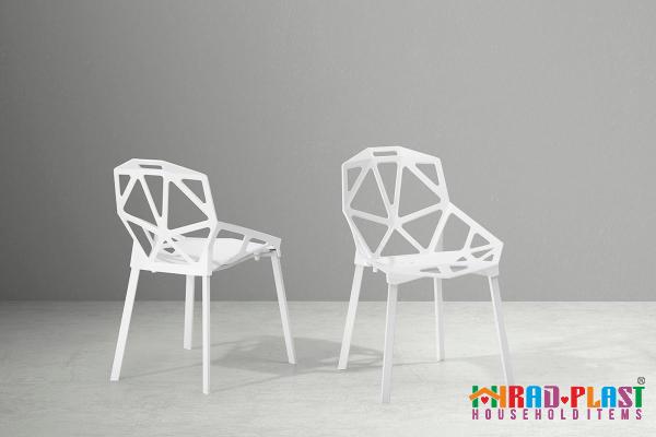 Buy white plastic chair types + price