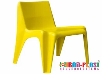 yellow chair plastic with complete explanations and familiarization