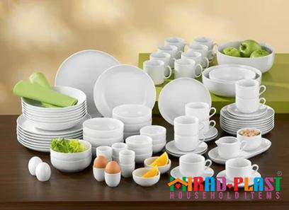 plastic dinner set price list wholesale and economical