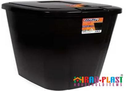 Black plastic kitchen trash price list wholesale and economical