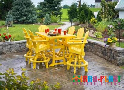 yellow outdoor chairs specifications and how to buy in bulk