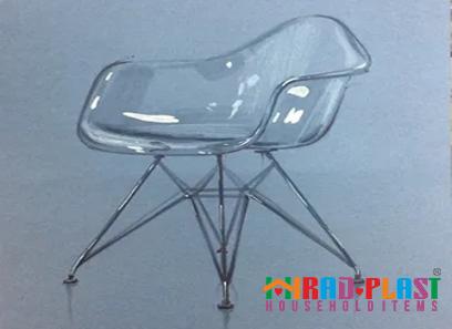 The price of bulk purchase of gray plastic chair is cheap and reasonable